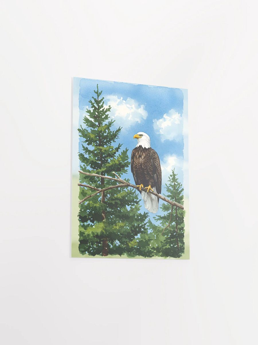 The Eagle's Domain Watercolor Poster product image (17)