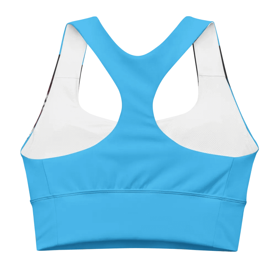you matter sports bra - Deep Sky Blue product image (2)