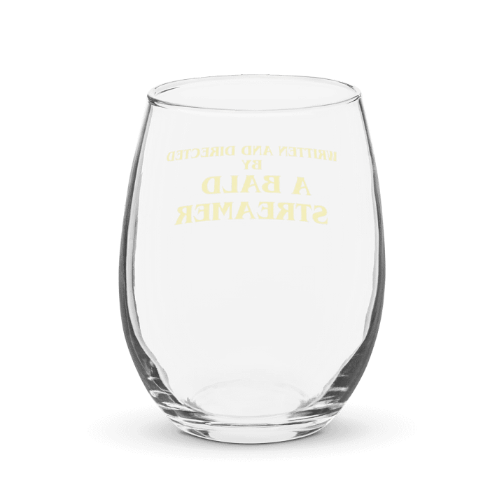 Written and directed by wine glass product image (2)
