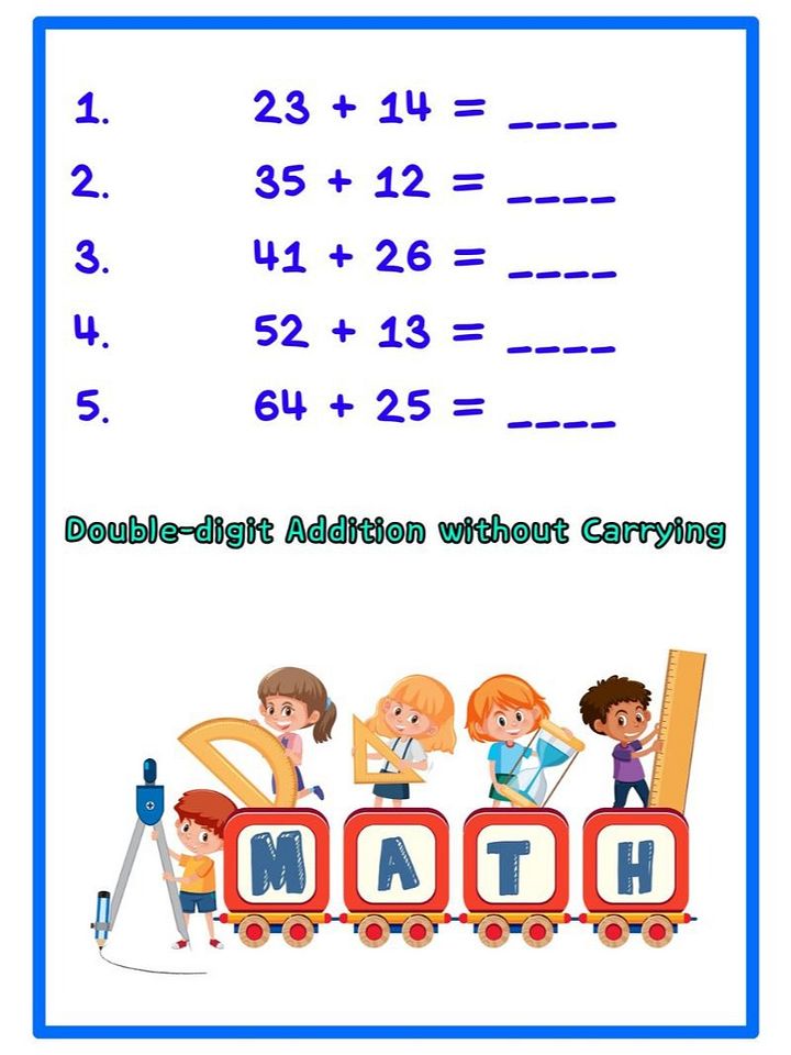 Printable Math Workbook Part 2 product image (2)