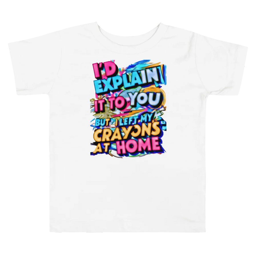 I'd Explain It To You But I Left My Crayons At Home (H001) product image (7)