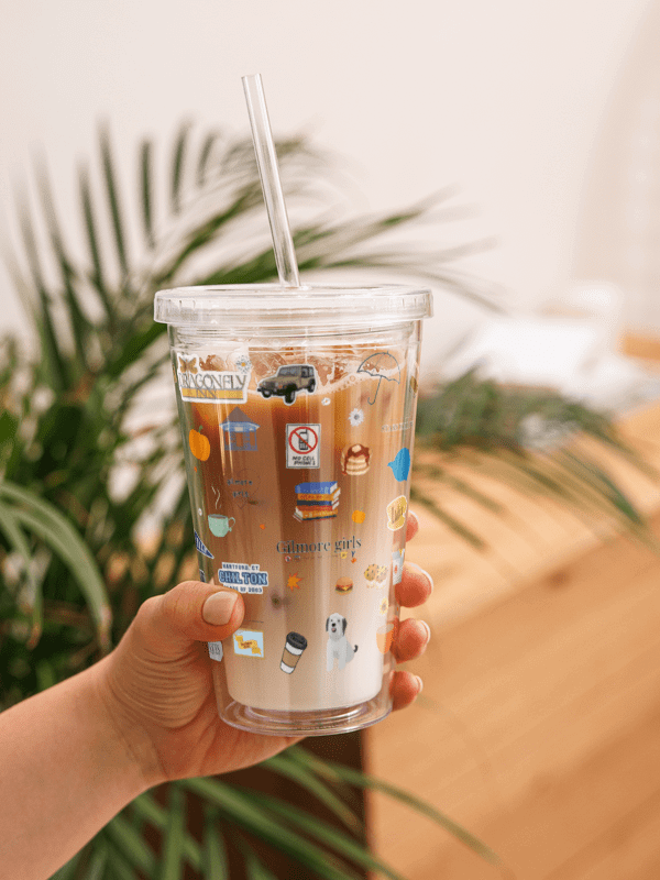 Gilmore Girls - Double Wall Clear Plastic Tumbler product image (3)
