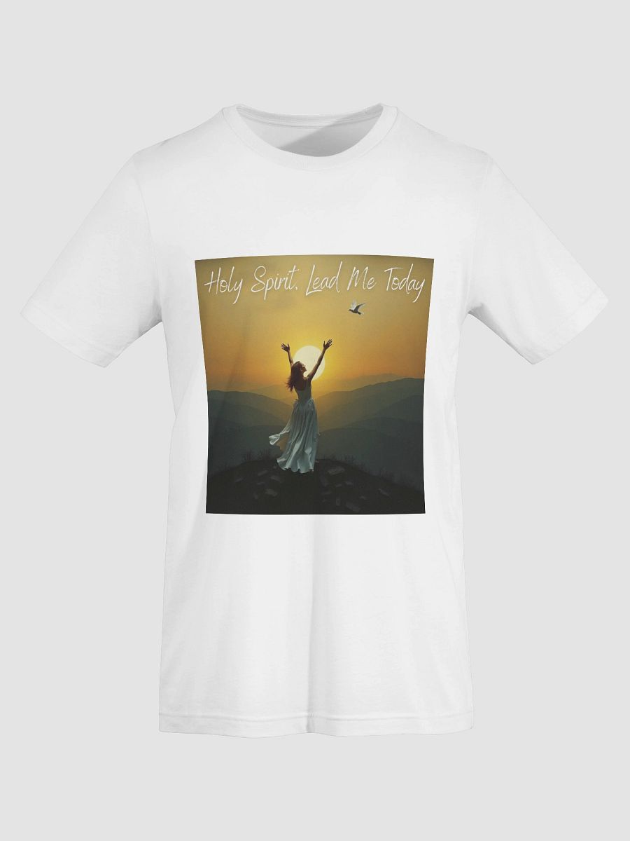 Daily Christian Prayer Shirt | ‘Holy Spirit, Lead Me Today’ Unisex T-Shirt product image (19)