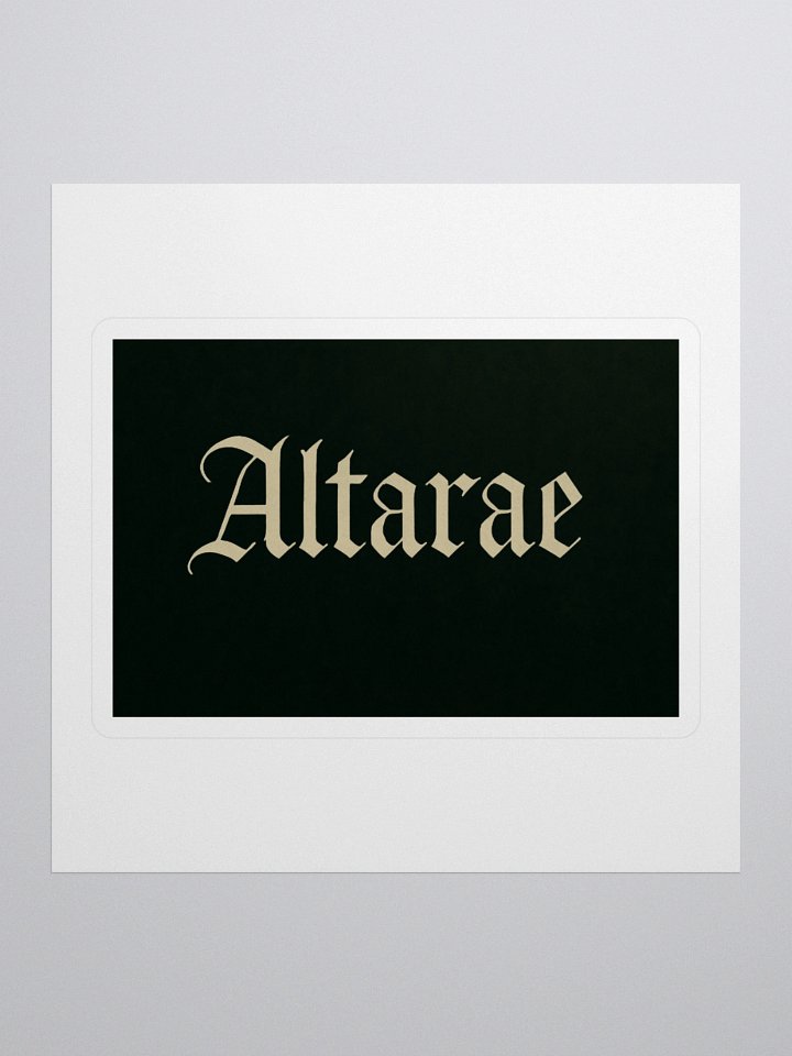 Altarae "Glimmer of Hope" Stickers – Forest Fade Edition product image (1)