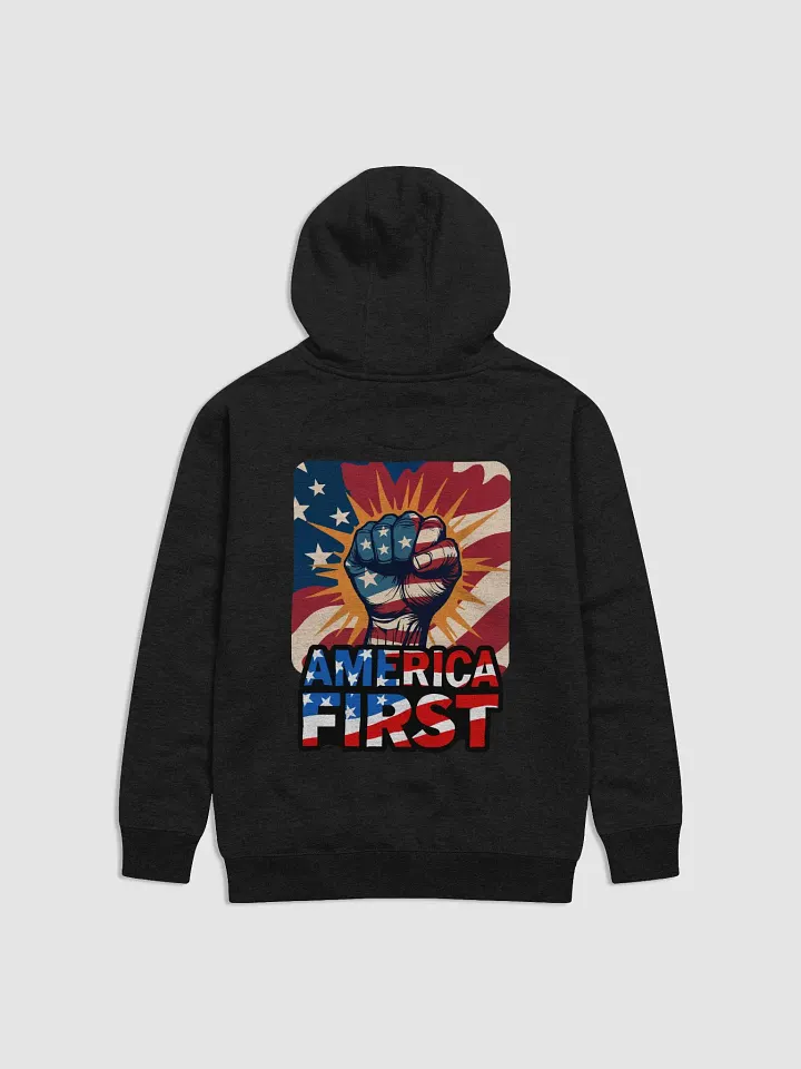 Hoodie: America First product image (1)