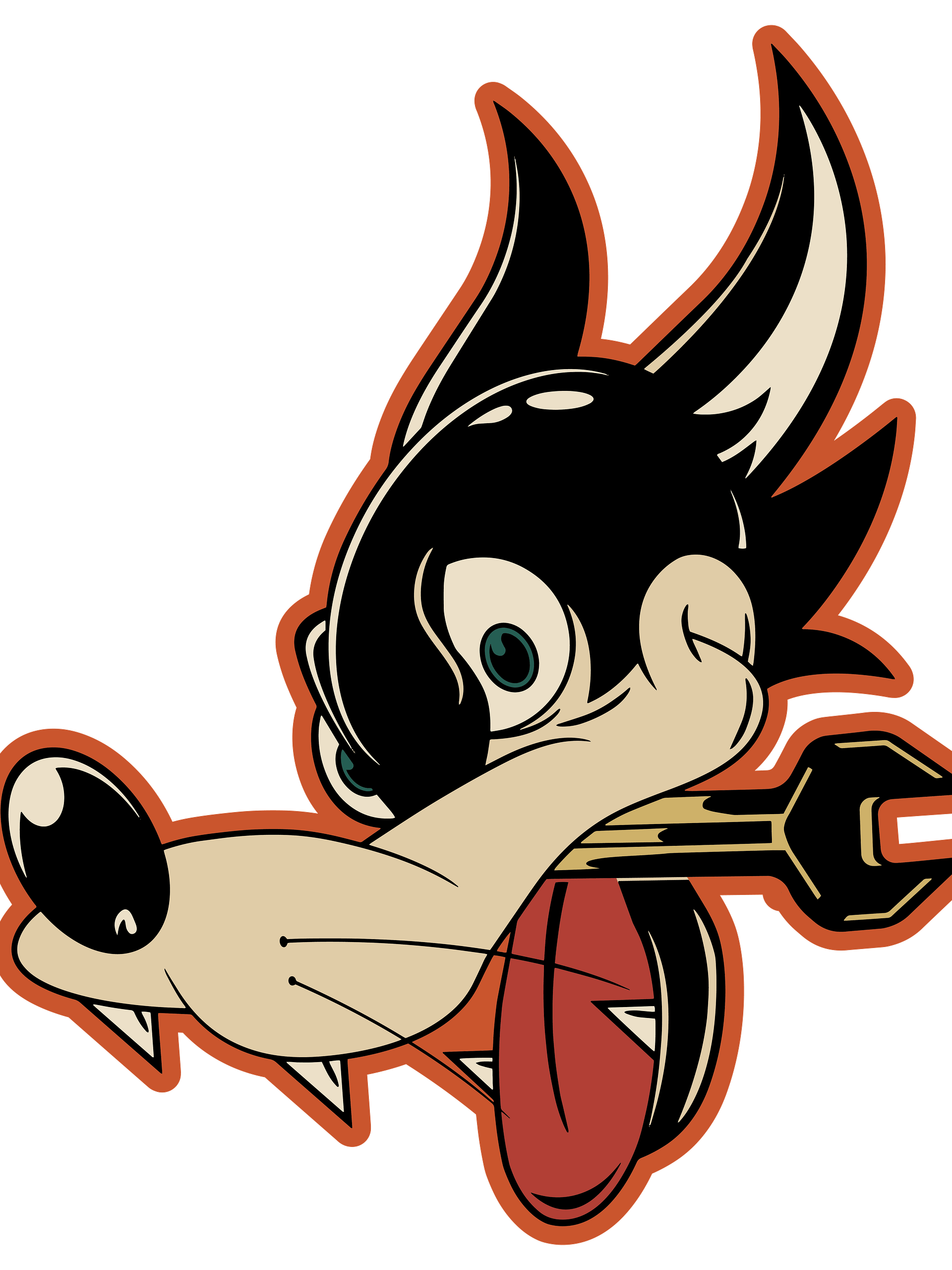 Swirl Toon Figure Sticker product image (5)
