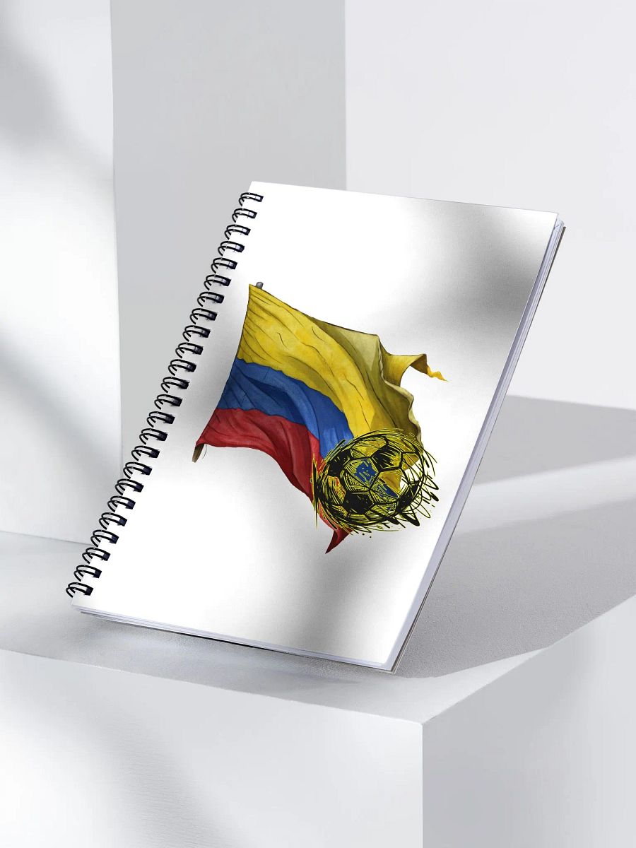Colombian Flag Soccer Notebook product image (2)