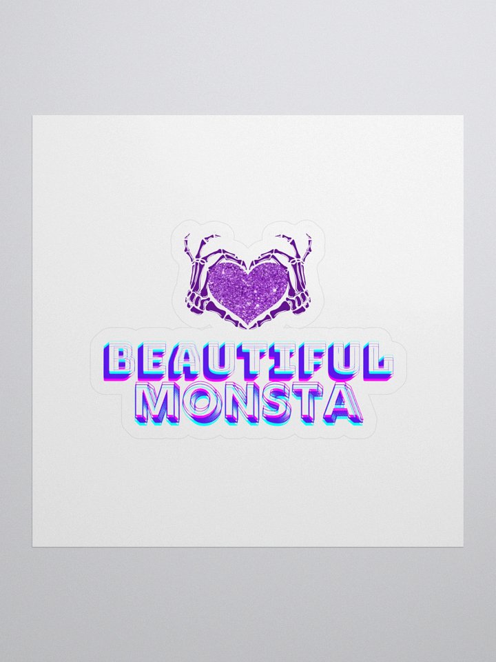 Beautiful Monsta Sticker product image (1)