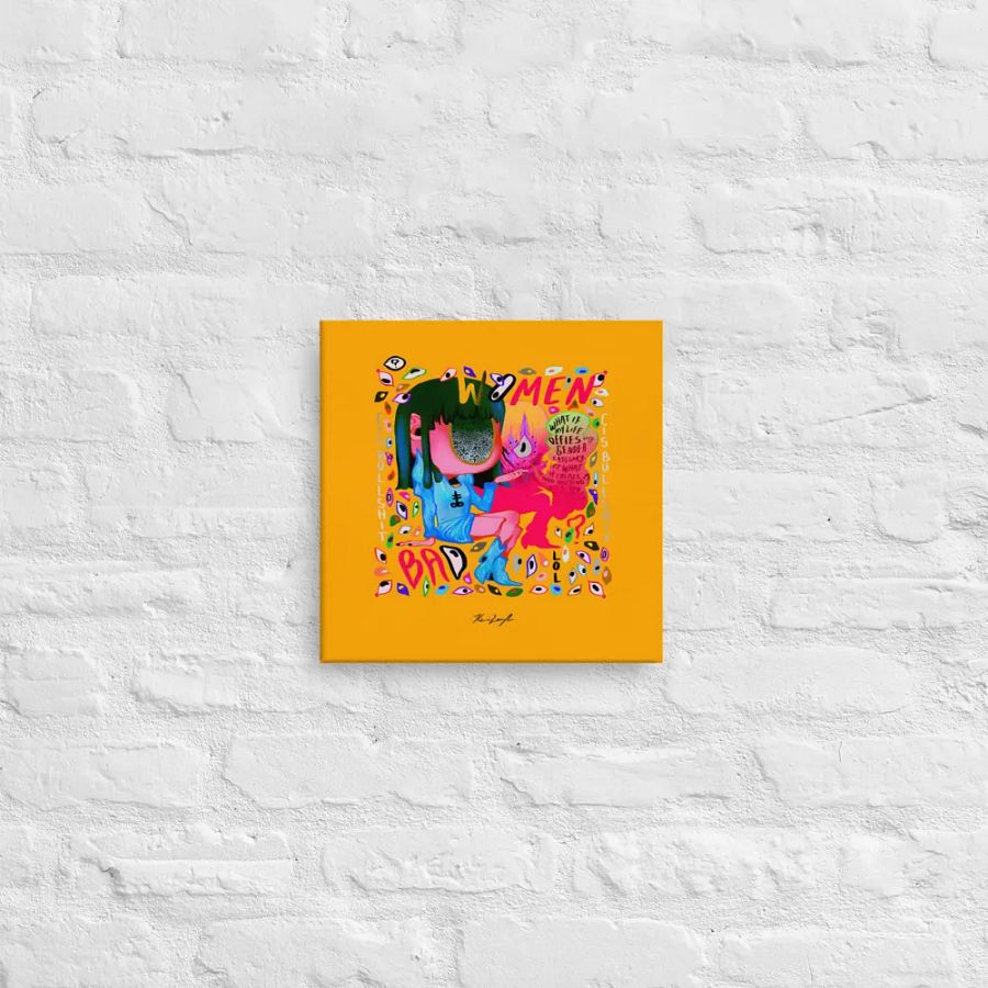 g e n d e r Square Canvas Print product image (5)