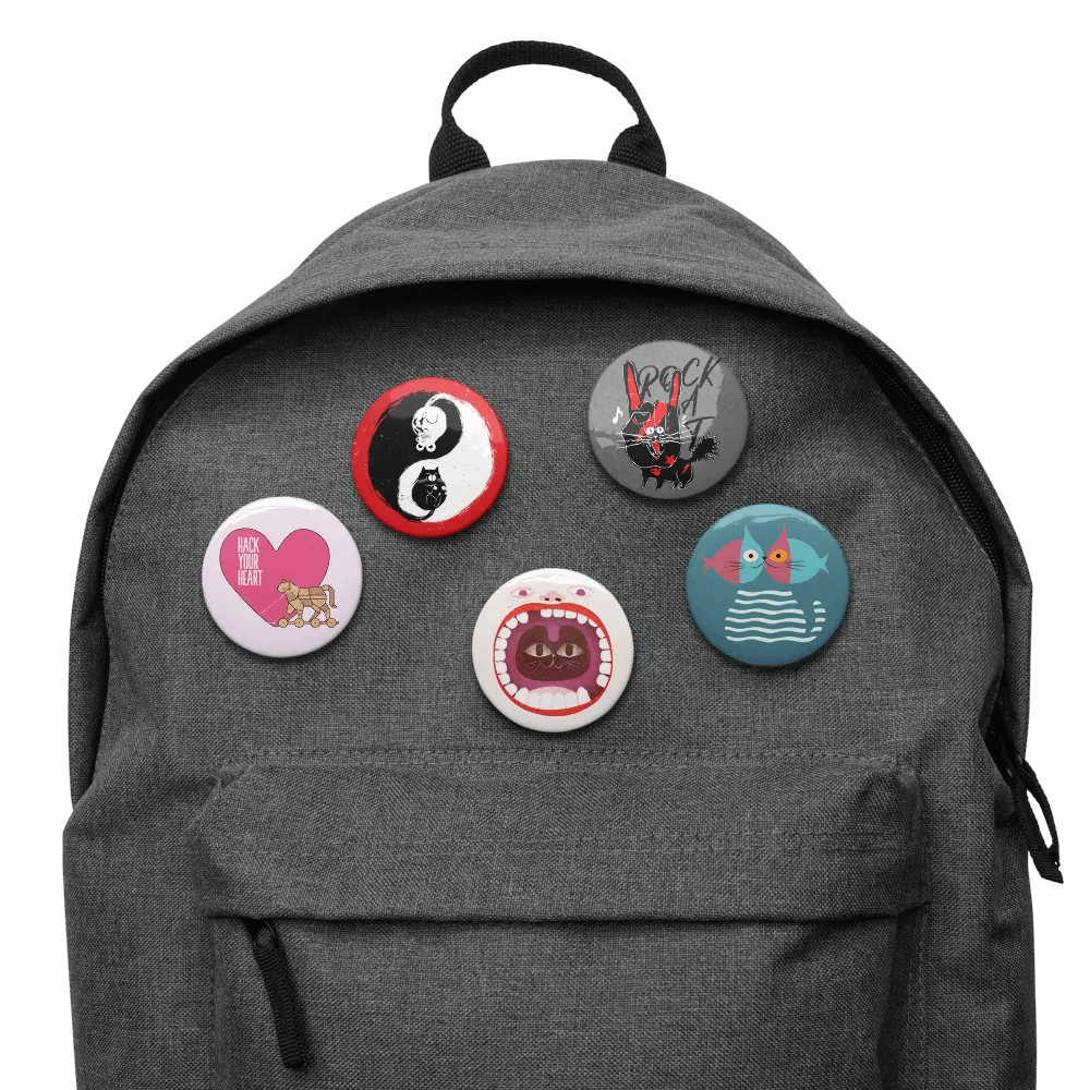 Pin Buttons Collection 3 (5 pcs) product image (8)