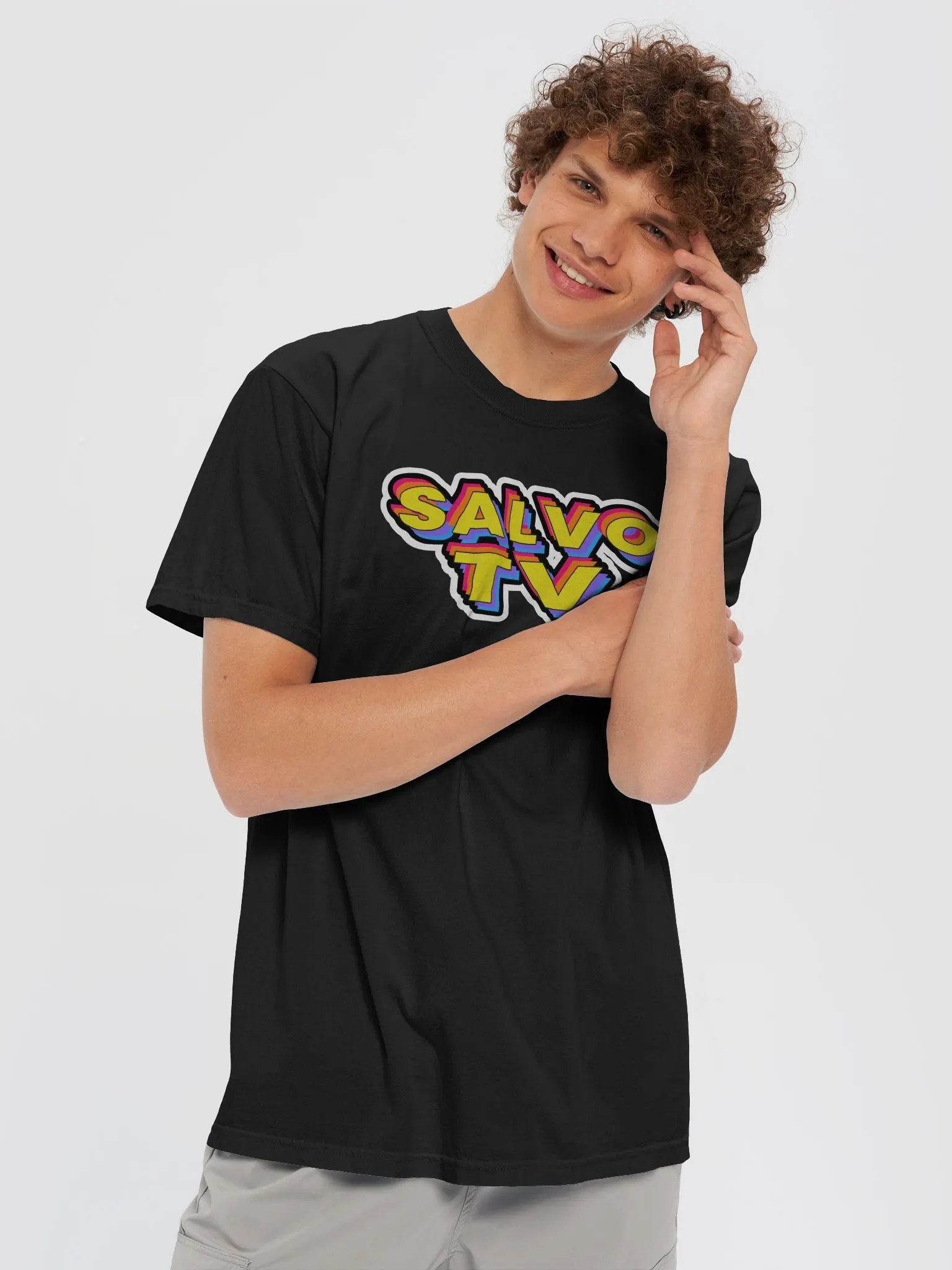 Retro SALVO TV Graphic T-Shirt product image (5)