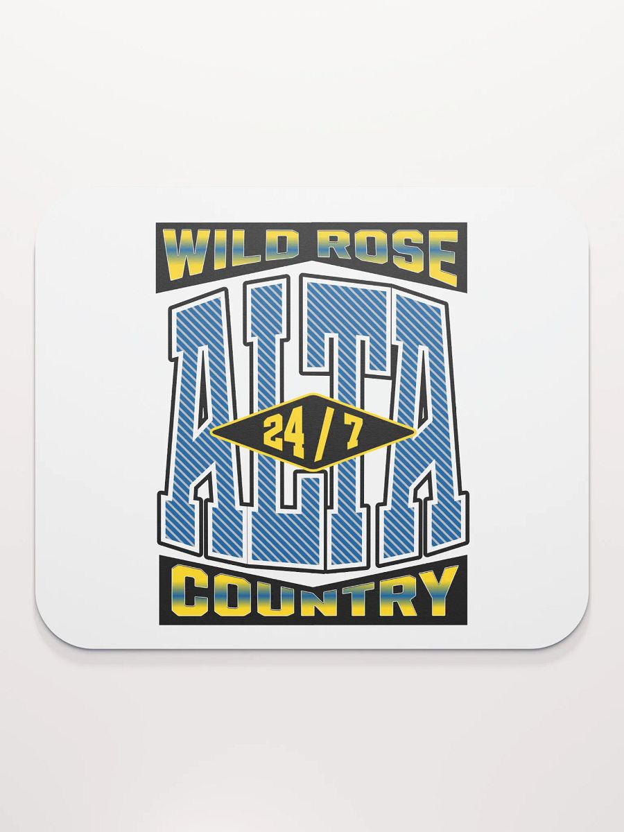 Alta Alberta Wild Rose Country 24/7 Mouse Pad product image (1)