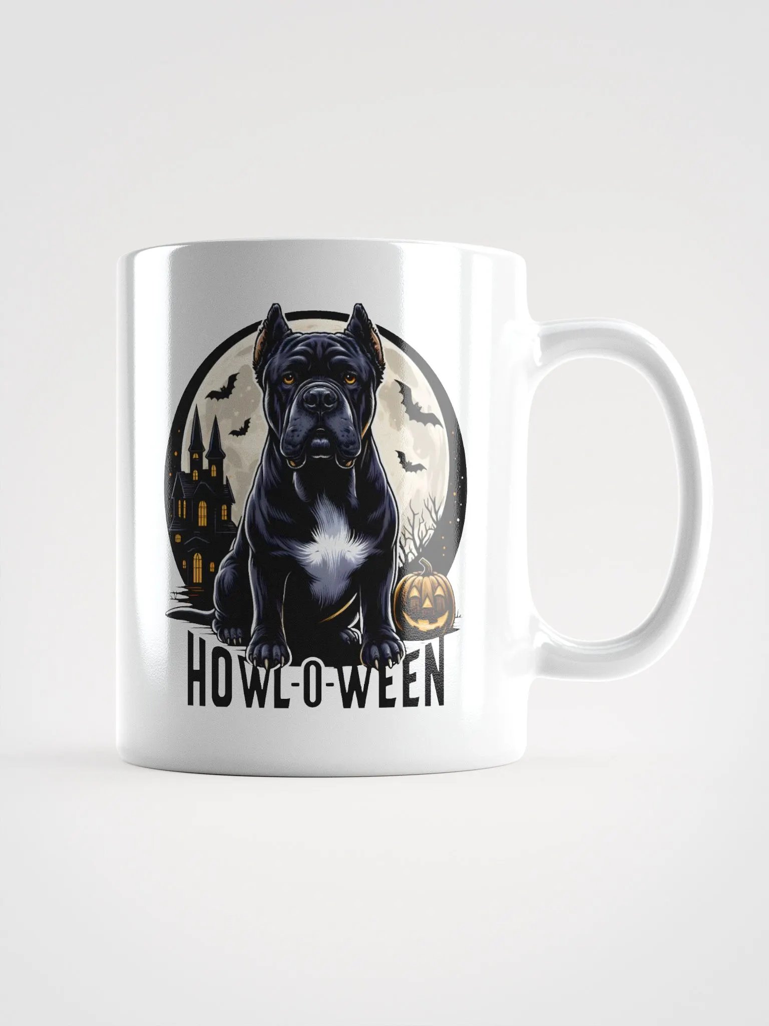 Spooky Cane Corso: Halloween Coffee Mug for Dog Lovers product image (1)