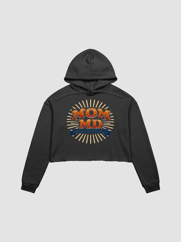 MOM MD Making Miracles Crop Hoodie product image (8)