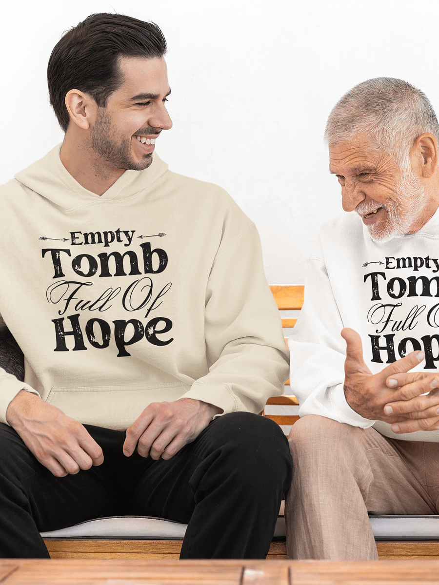 Empty Tomb Full Of Hope Christin Gildan Hoodie. product image (1)