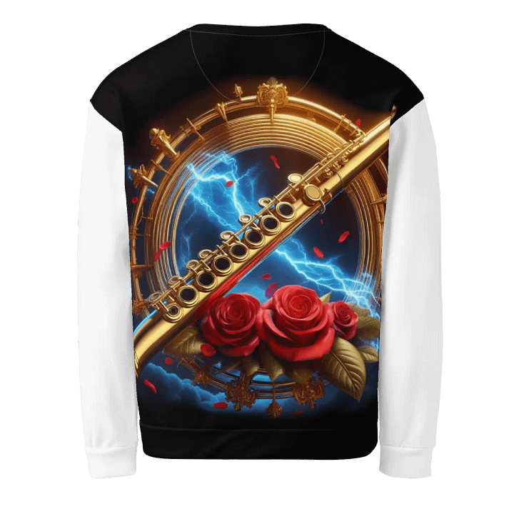 Electric Golden Flute Symphony - Unisex Sweatshirt #10 product image (2)