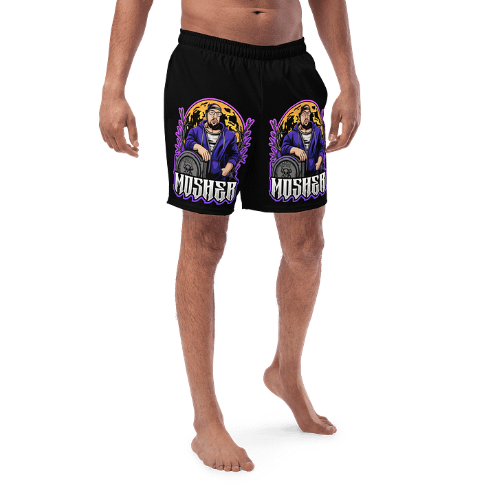 MOSHER GRAVE LOGO SWIM TRUNKS product image (1)
