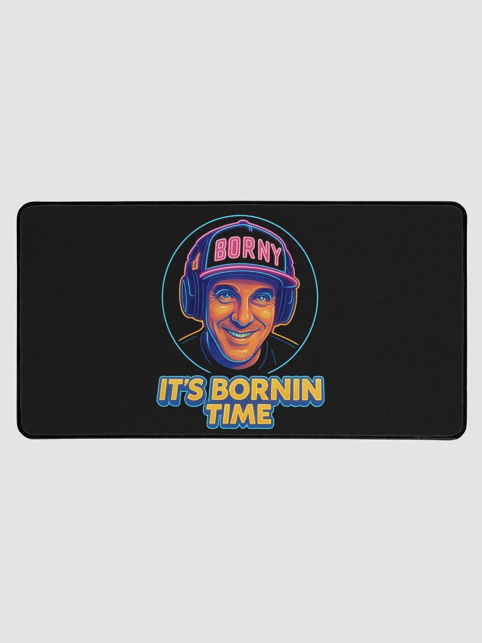 Bornin Time Desk Mat product image (1)