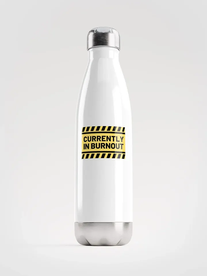 CURRENTLY IN BURNOUT stainless steel water bottle product image (7)