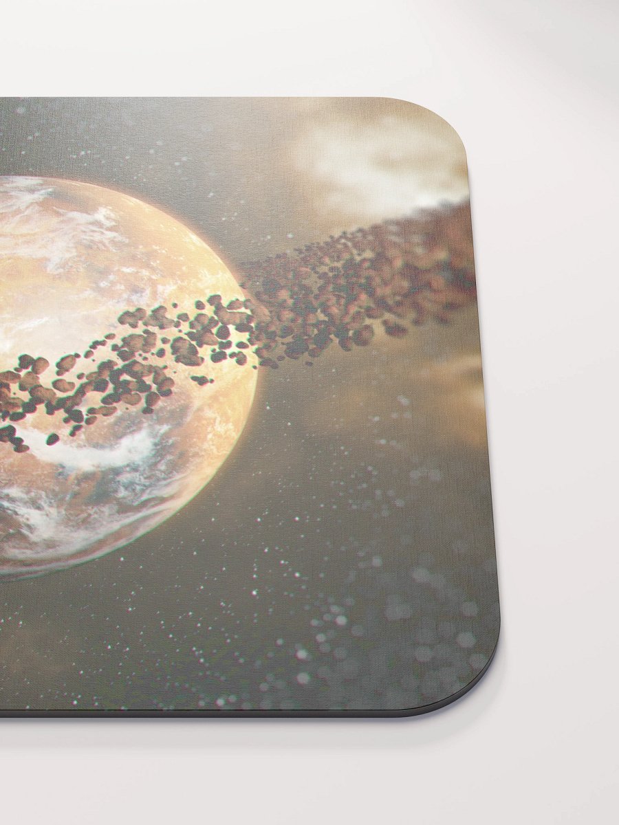 Ringed planet Mouse Pad product image (5)