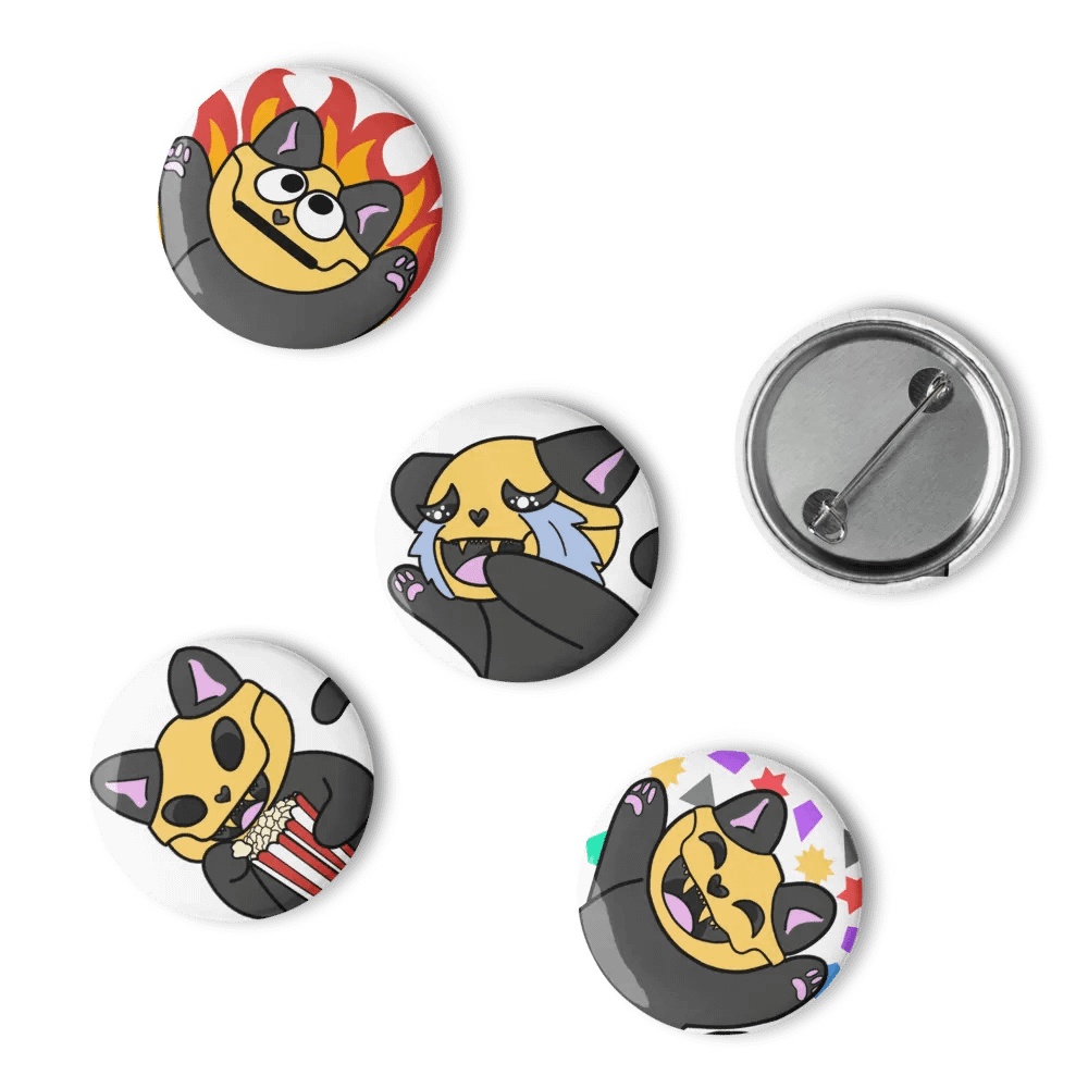 Classic Emote Pin Set product image (4)