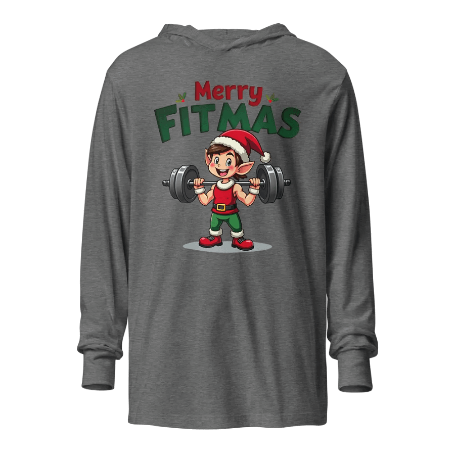 Merry Fitmas Elf Hoodie product image (1)