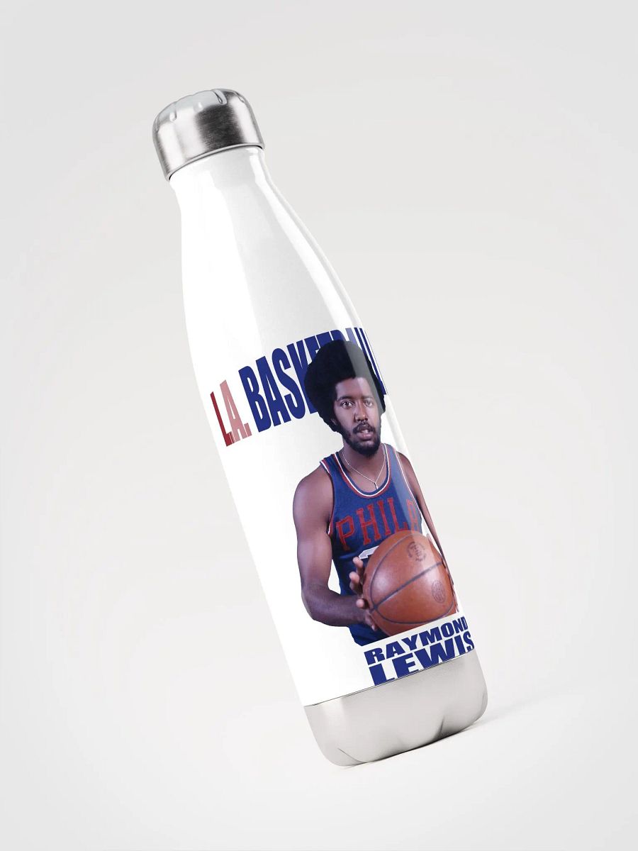 L.A. Basketball Legend Raymond Lewis Stainless Steel Water Bottle product image (3)