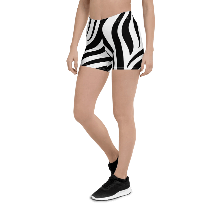 Zebra Stripes All-Over Print Shorts product image (6)