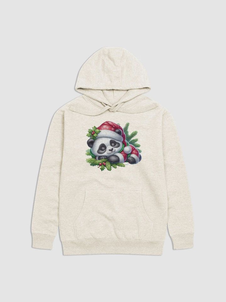 Couple Cute 3D Santa Print Ugly Christmas Kangaroo Pocket Sweatshirt Hoodies Pullover product image (5)
