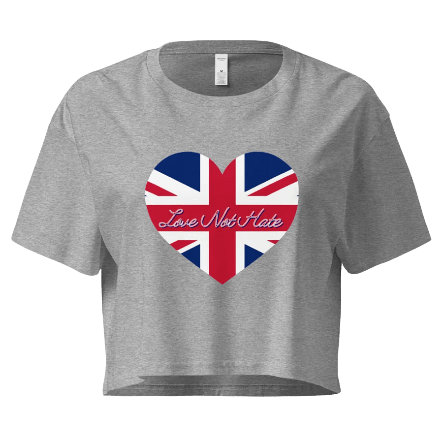 Love Not Hate Crop Top product image (4)