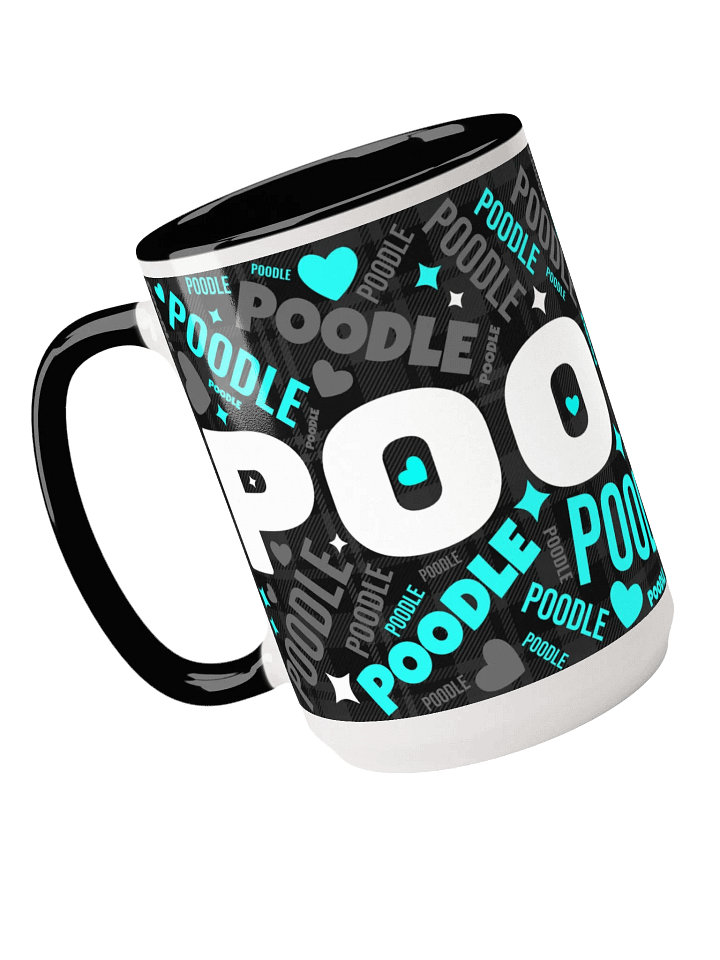 Fun Poodle Word Mug For Poodle Owners product image (1)