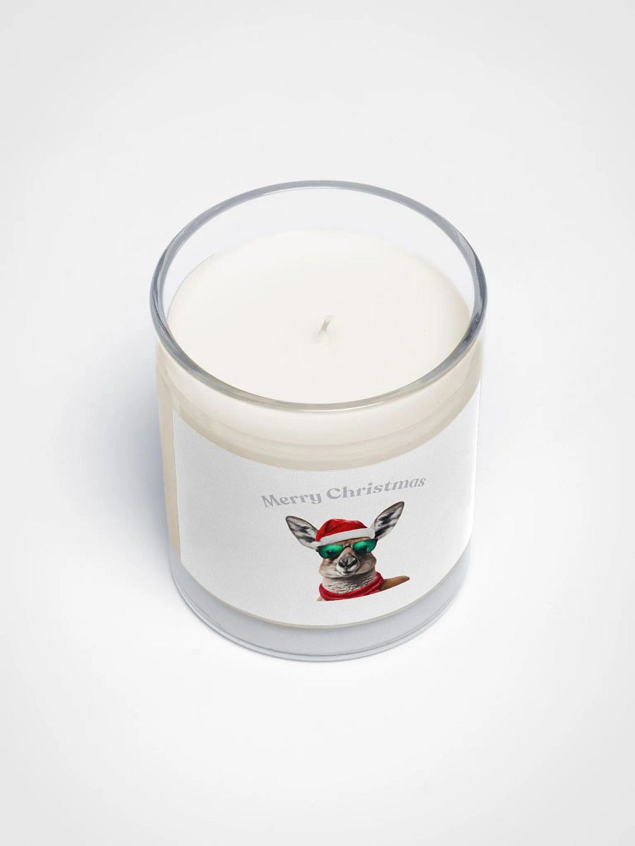 Kangaroo Claus Soy Wax Candle - Silver product image (3)
