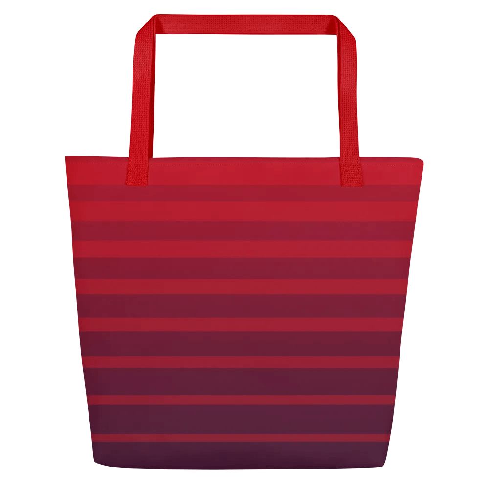 Pizza Love Tote Bag - Red/Blue product image (3)