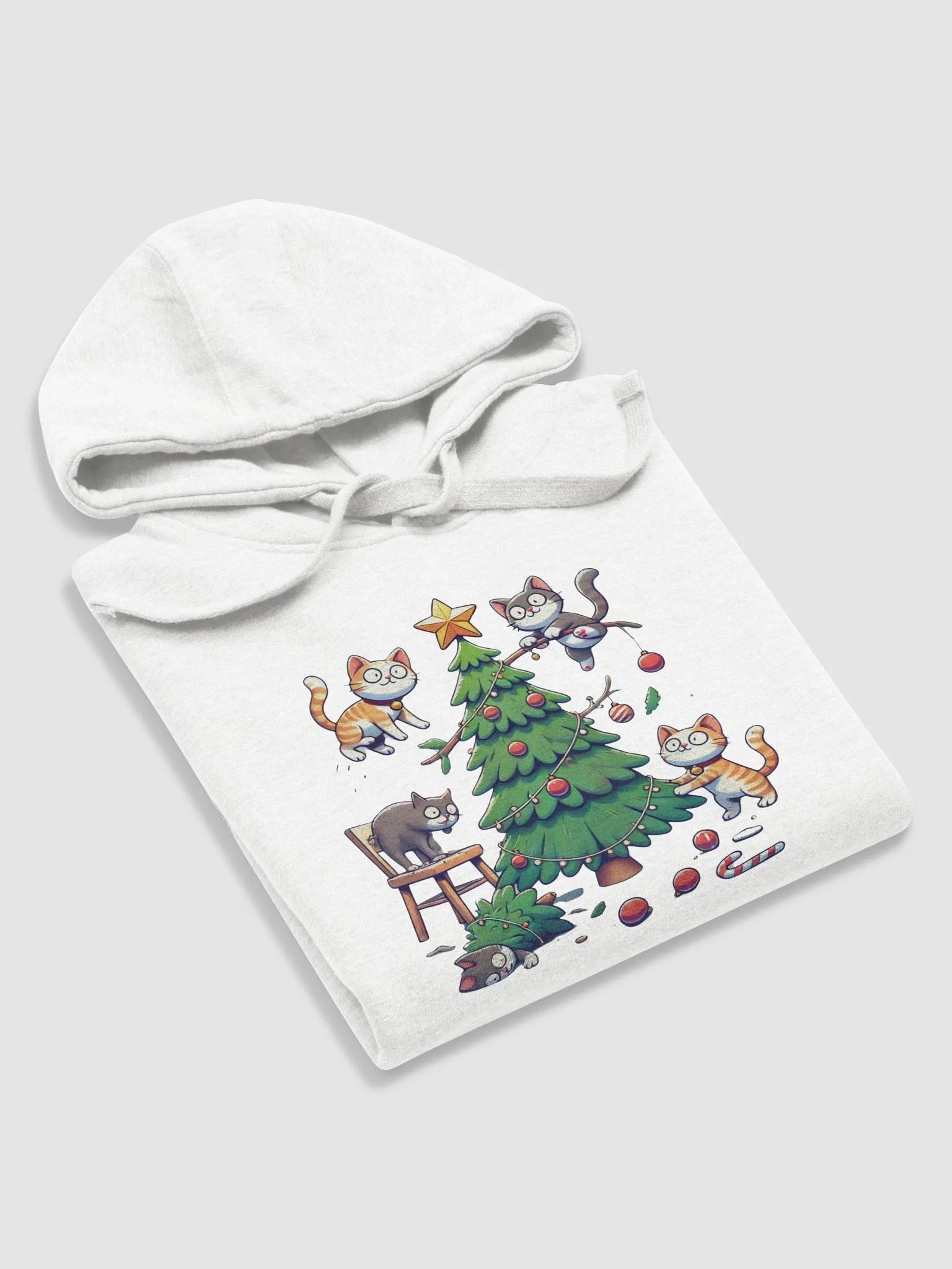 Cats & Christmas Chaos Hoodie product image (66)