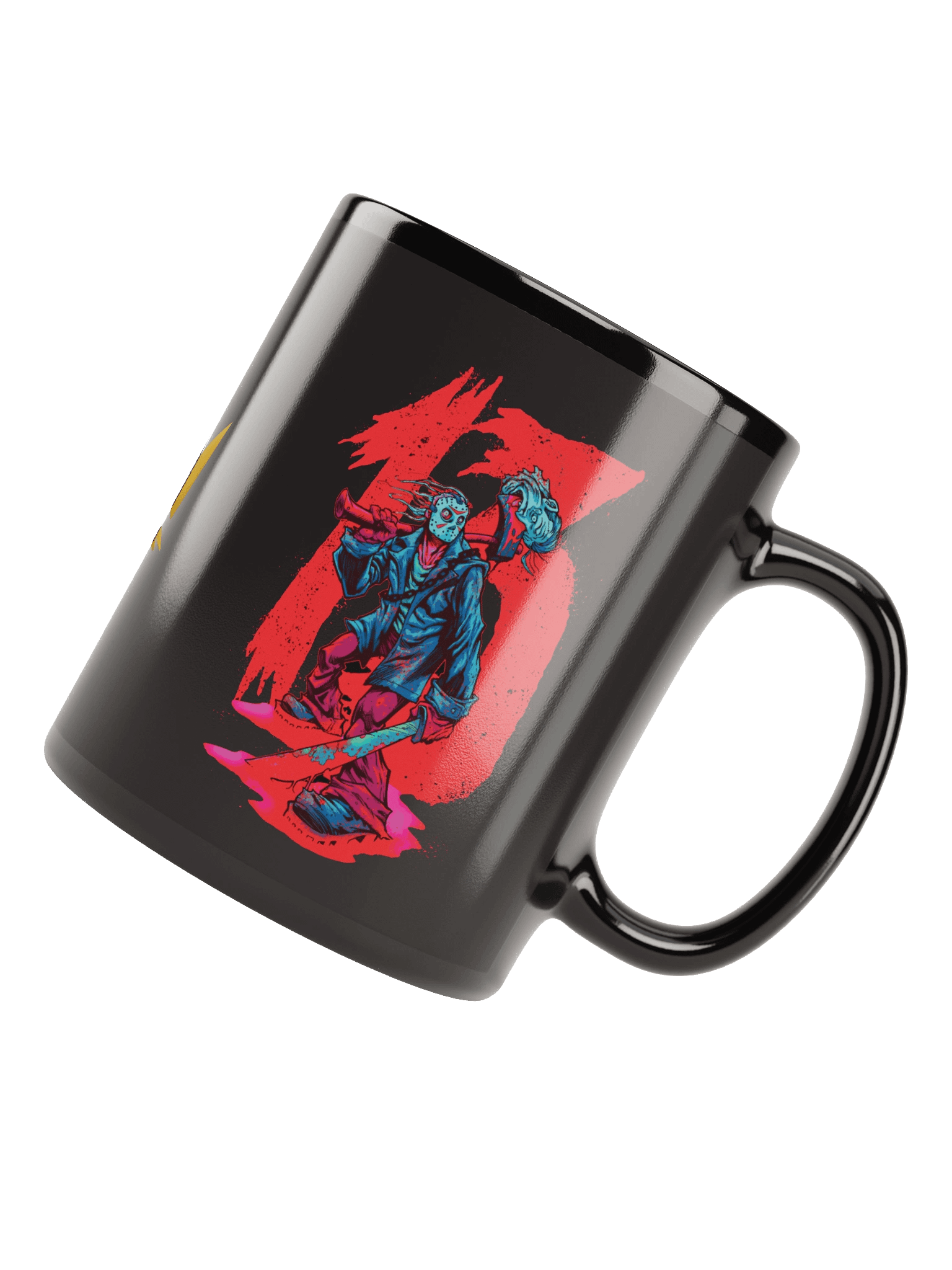 Royal Warrior Black Glossy Mug product image (4)