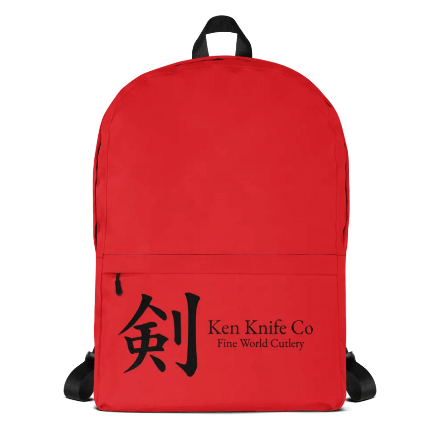 Ken Knife Co Backpack "Red" product image (1)