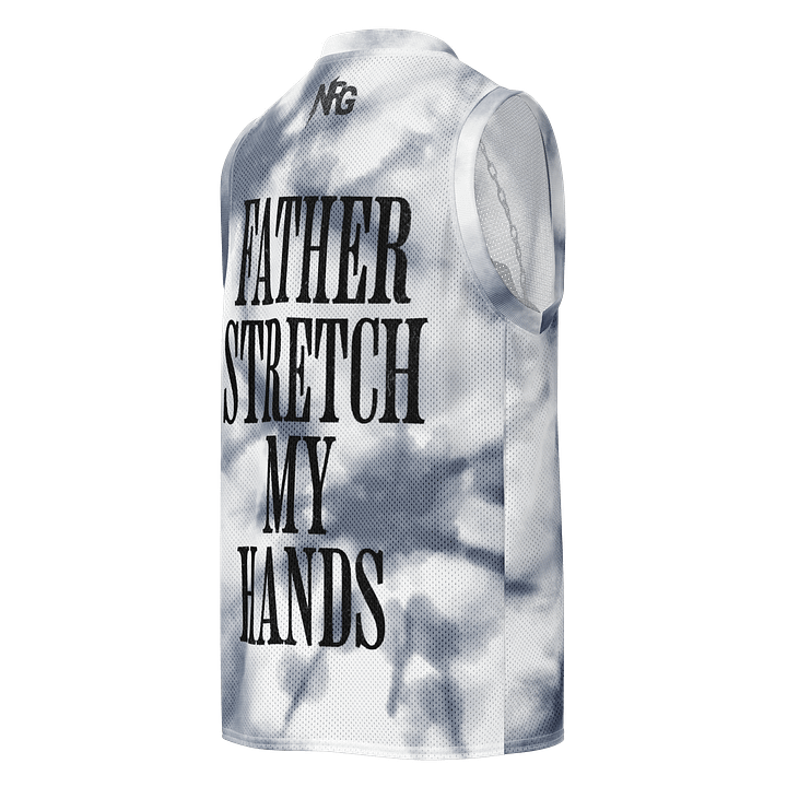 Stretch My Hands Basketball Jersey (Away) product image (2)