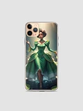Princess Tiana Inspired iPhone Case - Fits iPhone 7/8 to iPhone 15 Pro Max - Enchanted Lily Design, Durable Protection product image (1)