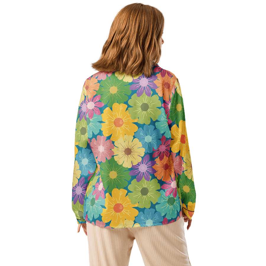 Blossom Bliss Women's Long Sleeve Pajama Top product image (2)