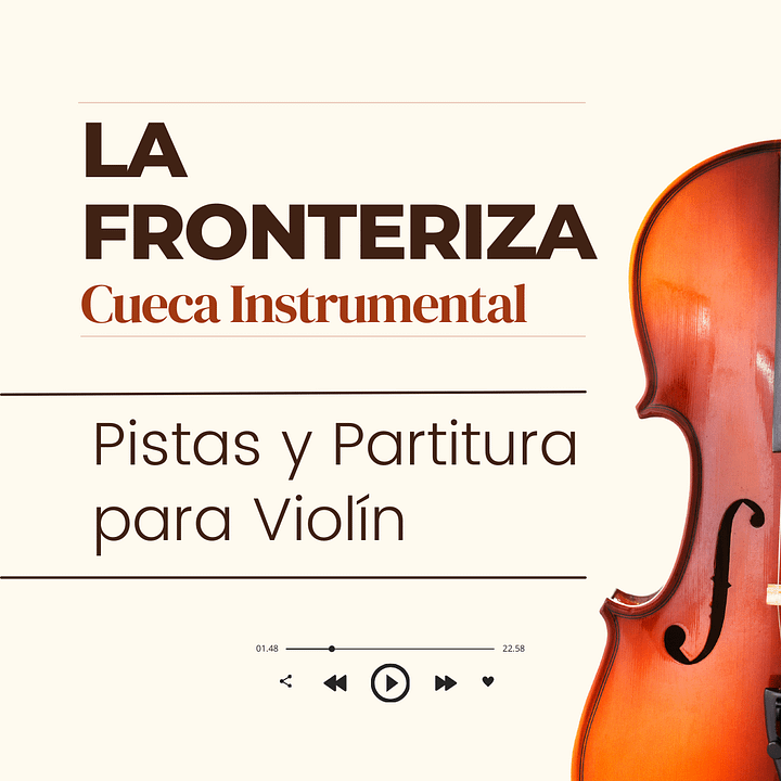 La Fronteriza - Pistas para Violin product image (1)