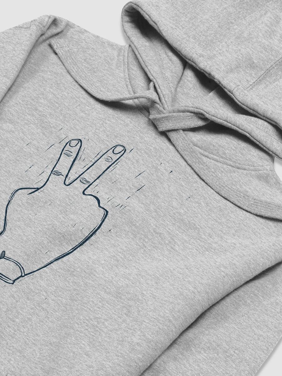Linocut Peace Hoodie product image (3)