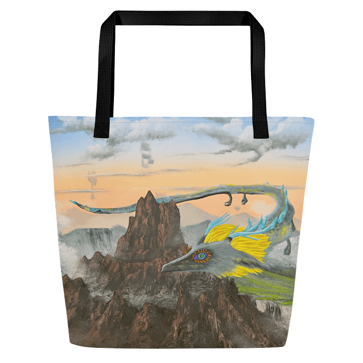 Light Dragon Tote Bag product image (2)