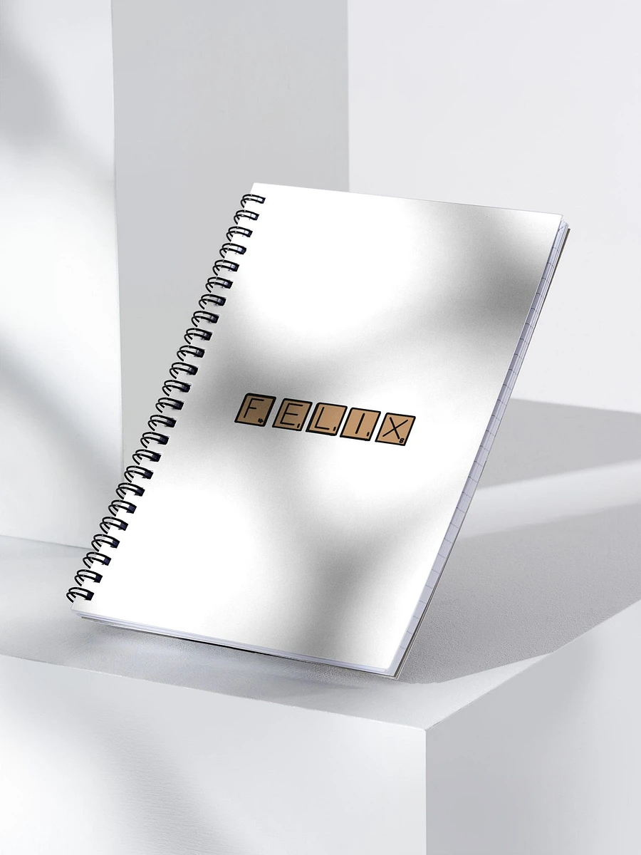 Scrabble Felix notebook product image (3)