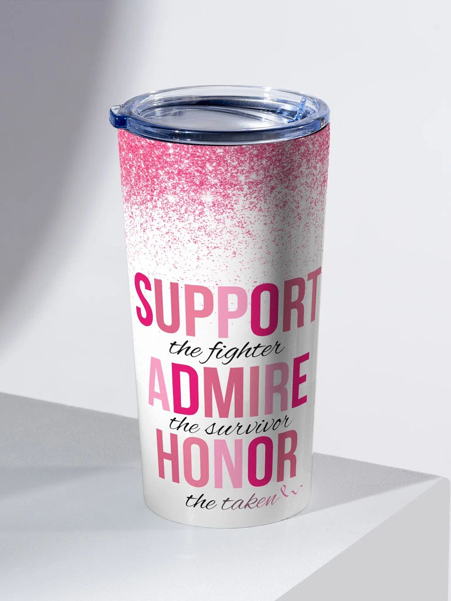 SUPPORT. ADMIRE. HONOR. Awareness Insulated Cup product image (2)