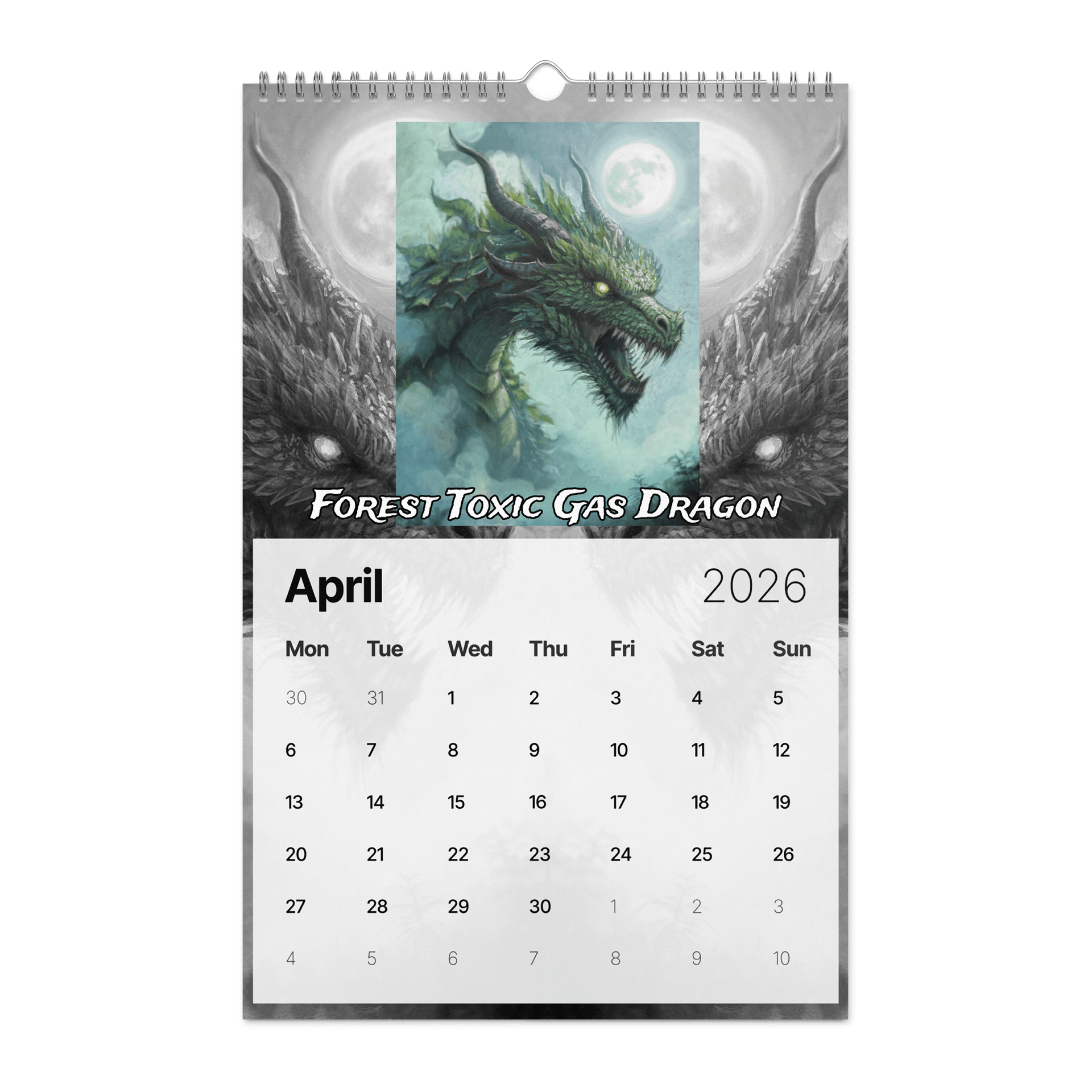 ELFSAR's 2026 Dragon Calendar product image (2)