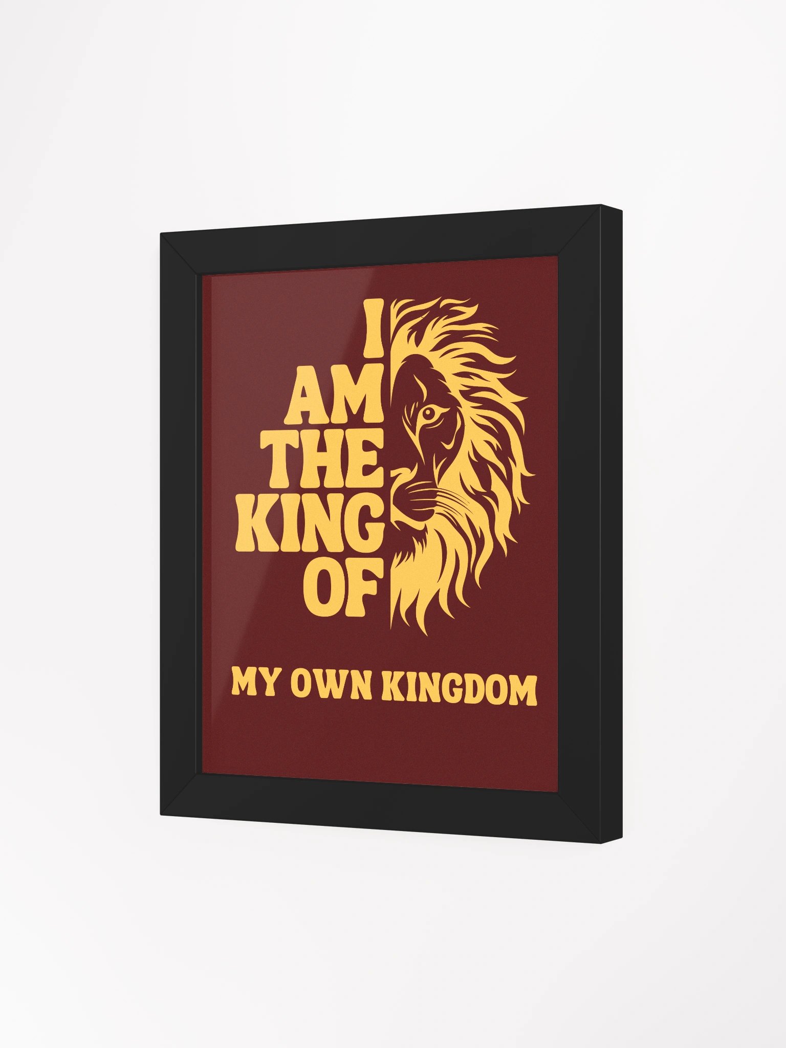 Lion Kingdom Framed Poster product image (3)
