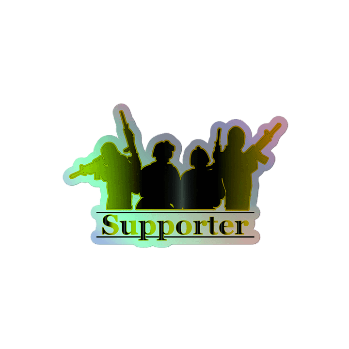 Holo Sticker (Gold) product image (2)