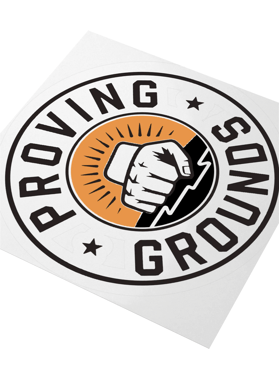 GVC Proving Grounds Kiss Cut Sticker product image (7)