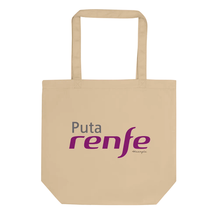 Puta Renfe - Totebag product image (1)