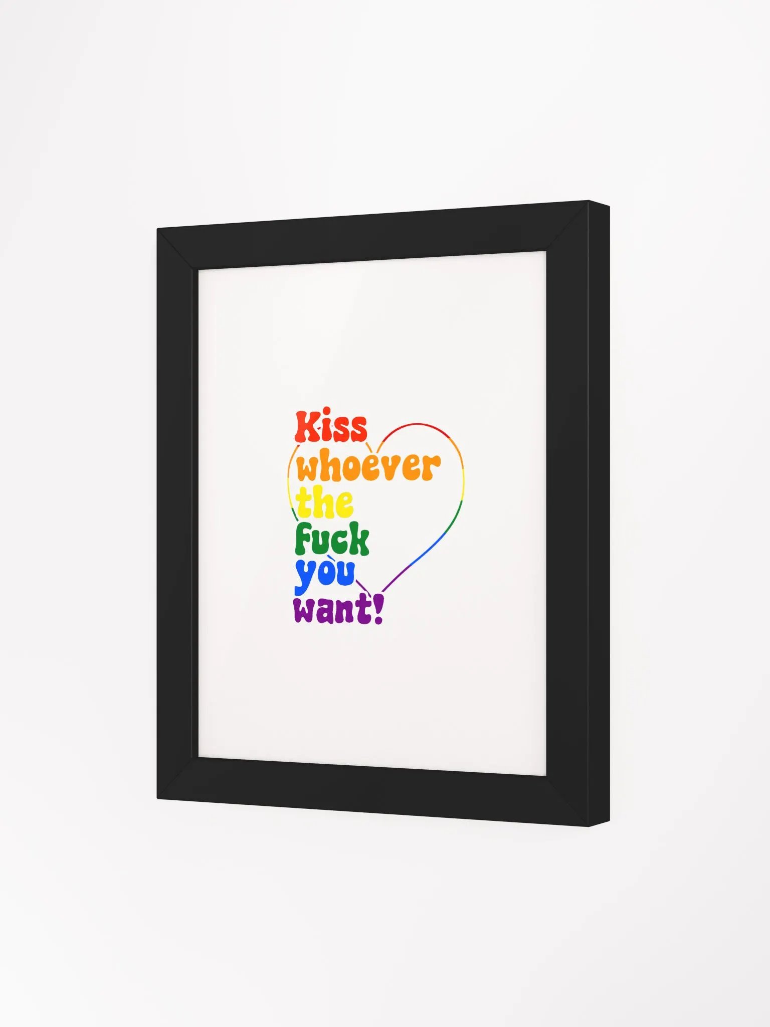 Kiss Whoever the Fuck You Want Poster product image (3)